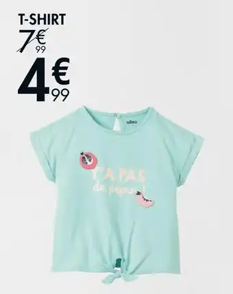 Gémo T-shirt offre