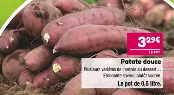 Point Vert Patate douce offre