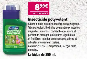 Point Vert Fertiligène insecticide polyvalent offre