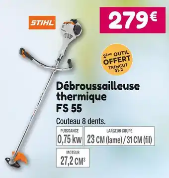 Stihl débroussailleuse thermique fs 55