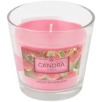 Action Candra bougie parfumée candra offre