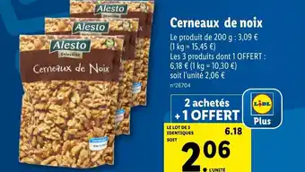 Lidl Cerneaux de Noix offre