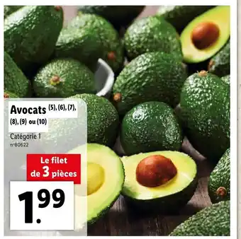 Lidl Avocats (5), (6), (7), (8), (9) ou (10) offre