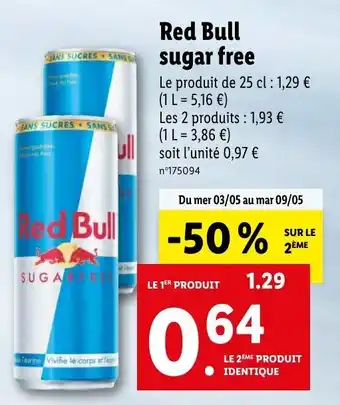 Red Bull sugar free