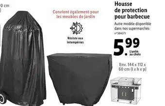Lidl Housse de protection pour barbecue offre