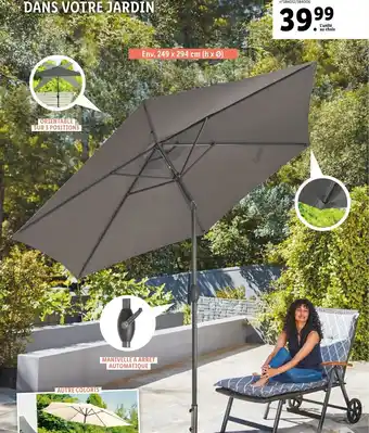 Lidl Parasol offre