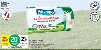 Intermarché Le Sainte-Maure Pâturages offre