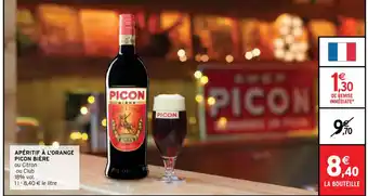 Intermarché APÉRITIF À L'ORANGE PICON BIÈRE offre