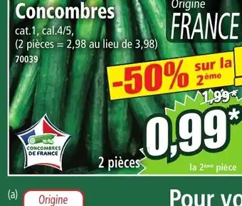 Norma Concombres offre