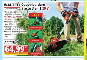 Norma WALTER Coupe-bordure offre