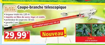 Norma BLACK+ Coupe-branche télescopique offre