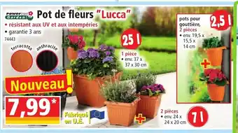 Norma Pot de fleurs "Lucca" offre