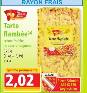 Norma Tarte flambée(a) offre