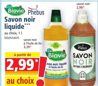 Norma Savon noir liquide*** offre