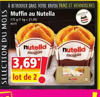 Norma À RETROUVER DANS Muffin au Nutella offre