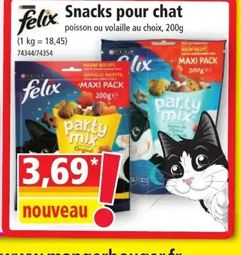 Norma Felix Snacks pour chat offre