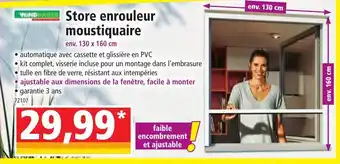 Norma WINDHAGER Store enrouleur moustiquaire offre