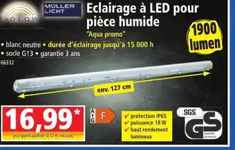 Norma Eclairage à LED pour pièce humide offre