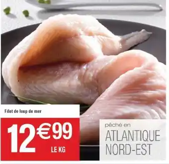 Cora x Carrefour Filet de loup de mer offre