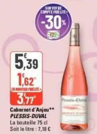 Cabernet d'Anjou** PLESSIS-DUVAL