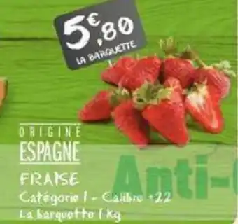 G20 FRAISE offre