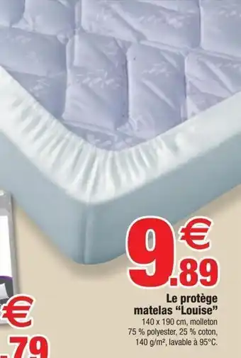 Bazarland Le protège matelas louise offre