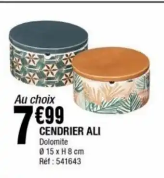 La Foir'Fouille Cendrier ali offre
