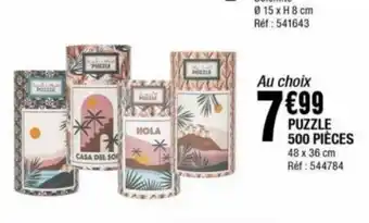 La Foir'Fouille Puzzle 500 pieces offre