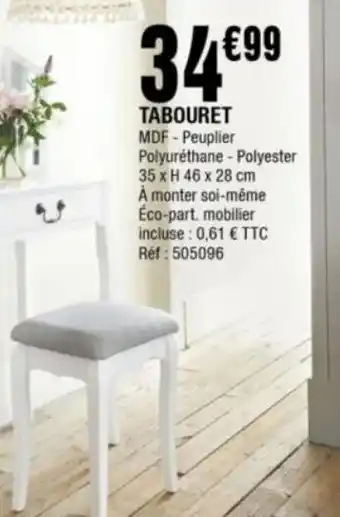 La Foir'Fouille Tabouret offre