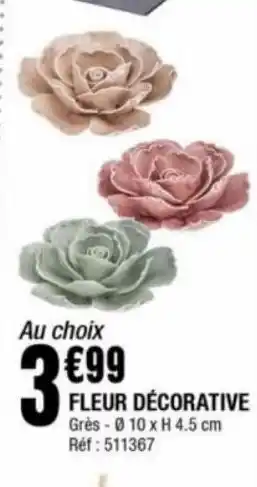 Fleur decorative