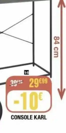 La Foir'Fouille Console karl offre