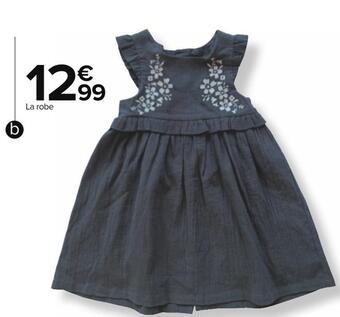 Carrefour Tex robe fille offre