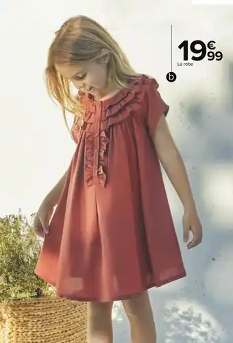 Carrefour Robe fille offre