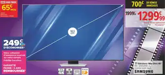 Carrefour Samsung téléviseur néo qled 4k offre