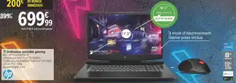 Carrefour Hp ordinateur portable gaming offre