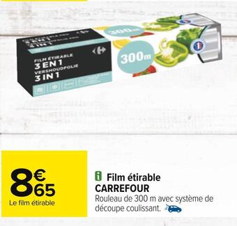 Carrefour Carrefour film étirable offre