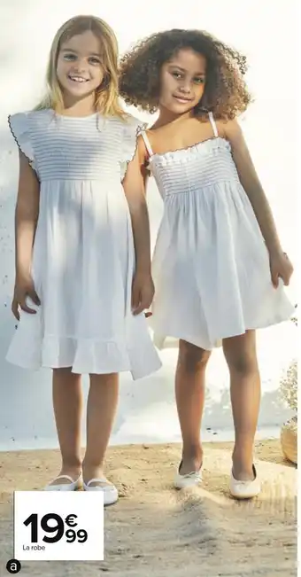 Tex et polder robe fille
