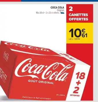 Carrefour Coca cola coca cola offre