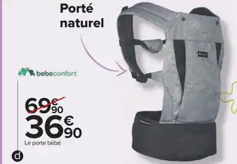 Carrefour Bébéconfort porte bébé physiologique physionest offre