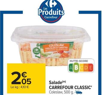 Carrefour Carrefour classic salade offre