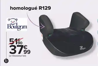 Carrefour Boulgom réhausseur bas isize de 137 à 150 cm offre