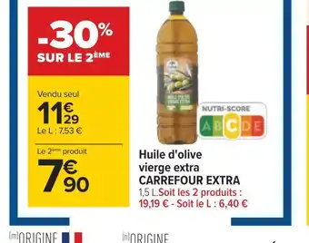 Carrefour Carrefour extra huile d'olive vierge extra offre