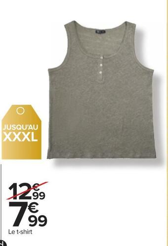 Carrefour Tex t-shirt femme offre