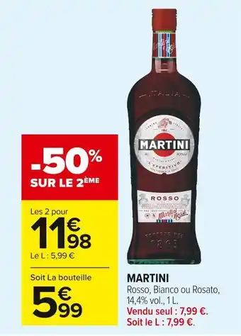 Carrefour Market Martini martini offre