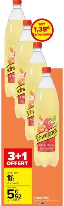 Carrefour SCHWEPPES offre