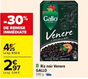 Riz noir Venere GALLO