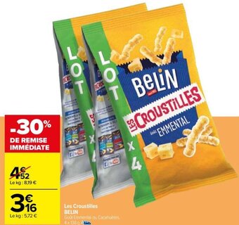 Carrefour Les Croustilles BELIN offre
