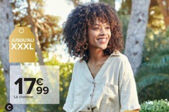 Carrefour La chemise offre
