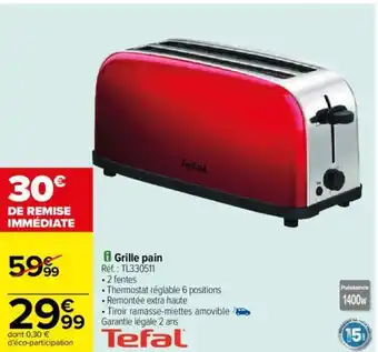 Carrefour Grille pain offre