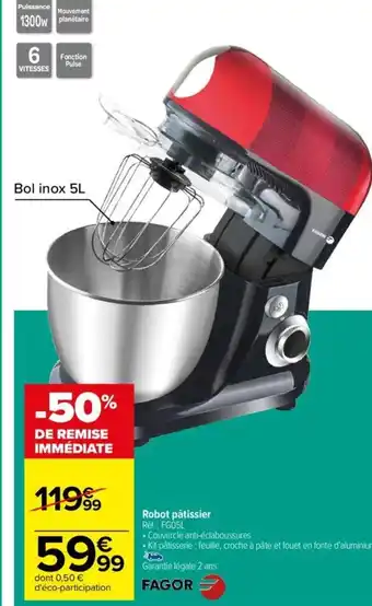 Carrefour Robot pâtissier offre